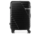 American Tourister Sky Bridge 2-Piece Hardcase Luggage/Suitcase Set - Black