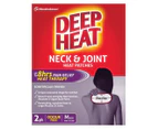 2 x Deep Heat Neck & Joint Heat Patches 2pk