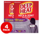 2 x Deep Heat Neck & Joint Heat Patches 2pk
