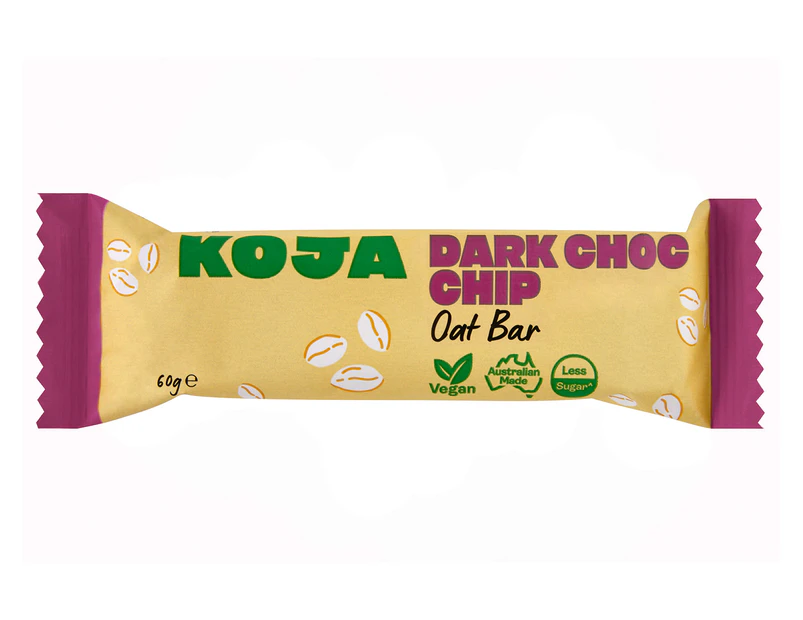 KOJA Oat Bar Dark Choc Chip 60g