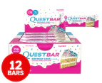 12 x Quest Protein Bar Birthday Cake 60g