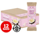 12 x Vitawerx Protein White Choc Bar Coconut Rough 35g