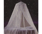 Bed Canopy With Fluorescent Stars Glow In Dark,present For Boys/girls
