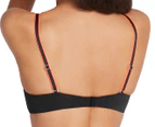 Me. By Bendon Women's Hold Me Wirefree Bra - Black/Neon