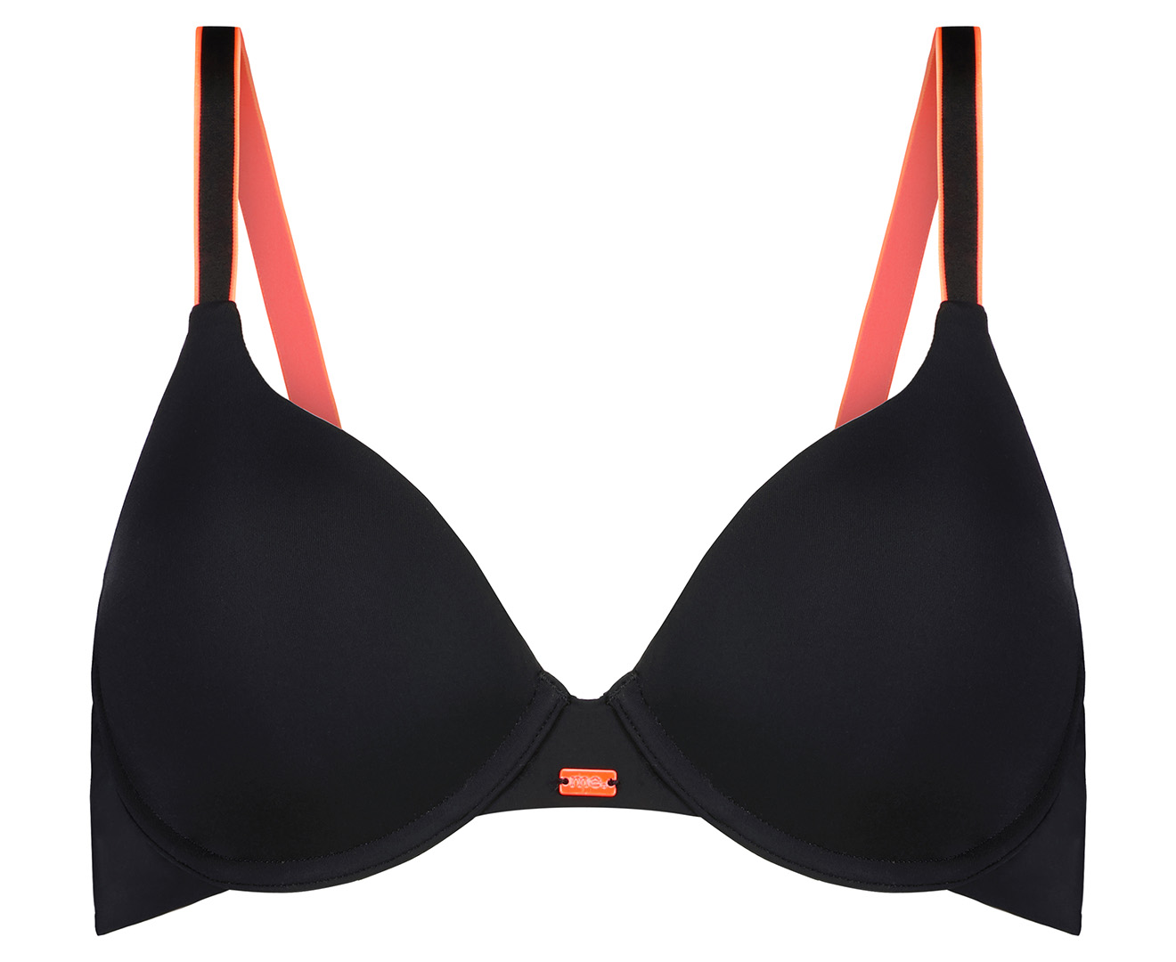 Me. By Bendon Women's Hold Me Contour Bra - Black/Neon