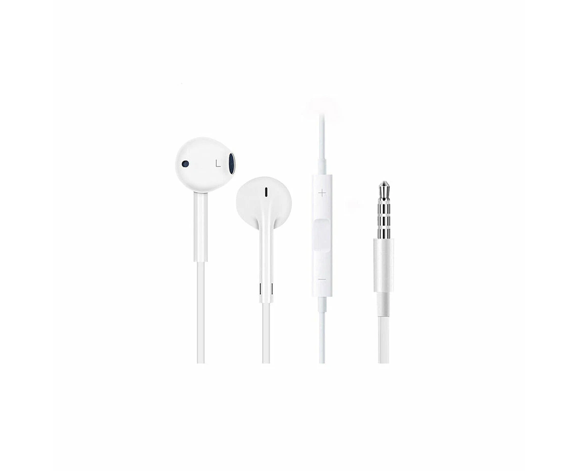 Compatible Earpods 3.5mm jack With Mic 1 Pair