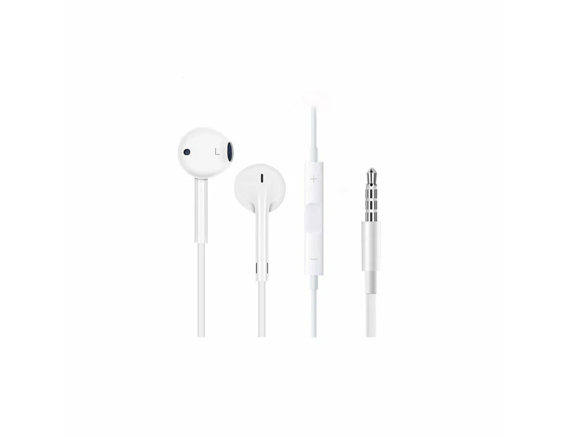 Compatible Earpods 3.5mm jack With Mic 1 Pair