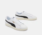 Puma Unisex Smash 3.0 Sneakers - White/Black/Gold/Frosted Ivory