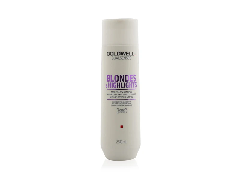 Goldwell Dual Senses Blondes & Highlights AntiYellow Shampoo (Luminosity For Blonde Hair) 250ml/8.4oz