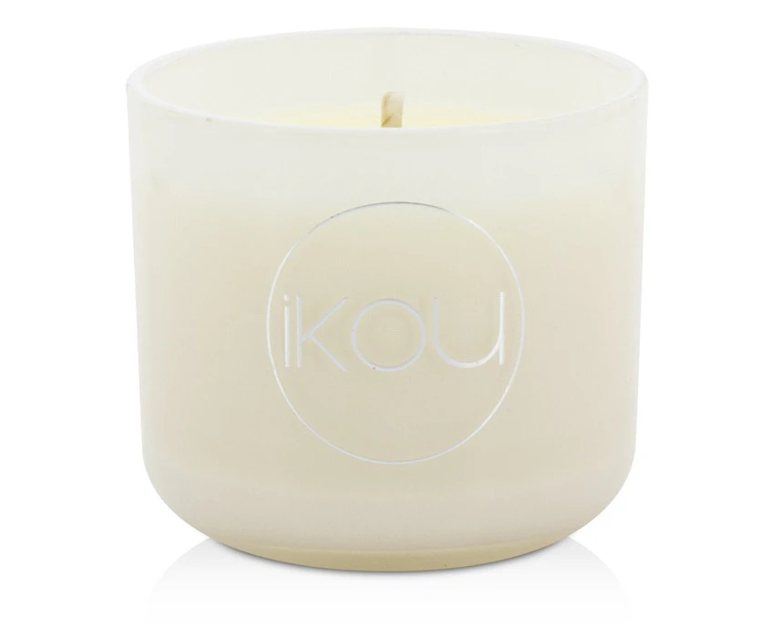 iKOU EcoLuxury Aromacology Natural Wax Candle Glass  Nurture (Italian Orange Cardamom & Vanilla) 85g