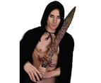 Demon Flame Sword 84cm Halloween Costume Accessory