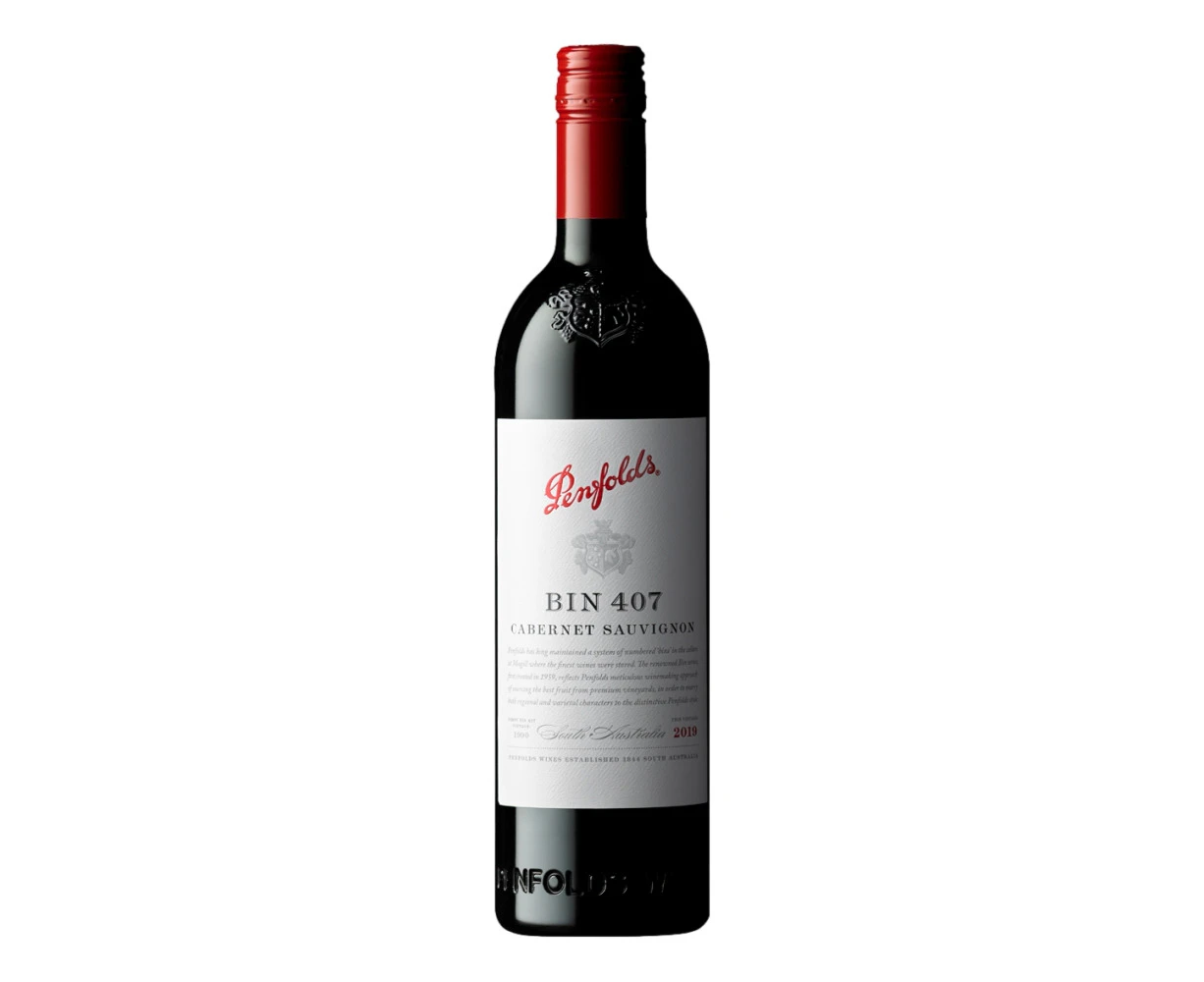 Penfolds Bin 407 Cabernet Sauvignon 2019 750mL