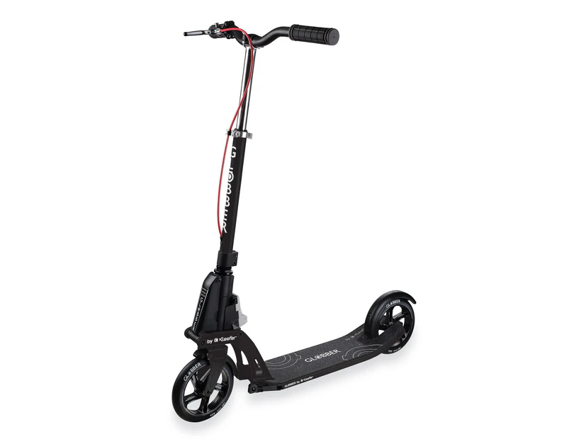 Globber ONE K ACTIVE BR Scooter - Black (w/handbrake)