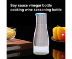 Olive Oil And Vinegar Dispenser Bottle Set by 2 Pack Elegant Stainless Steel Oil Dispenser Set