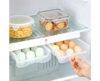 Refrigerator Egg Storage Trays Drawer Type Egg Storage Box Kitchen Special Food Preservation Box Household Pull Egg Tray