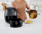 Sunbeam 3L Copper Infused DuraCeramic Air Fryer - Black AFP4000BK