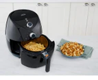 Sunbeam 3L Copper Infused DuraCeramic Air Fryer - Black AFP4000BK