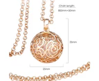 Spherical Long Necklace Embellished with Swarovski® Crystals