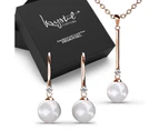 Boxed Pearl Magnificent Boxed Set Embellished with Swarovski crystals