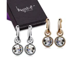 Boxed Earrings Set Embellished with Swarovski crystals