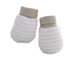 1 Pair Baby Mittens Adjustable Anti-Grabbing Thickening Winter Toddler Anti-scratch Gloves Baby Supplies- 8