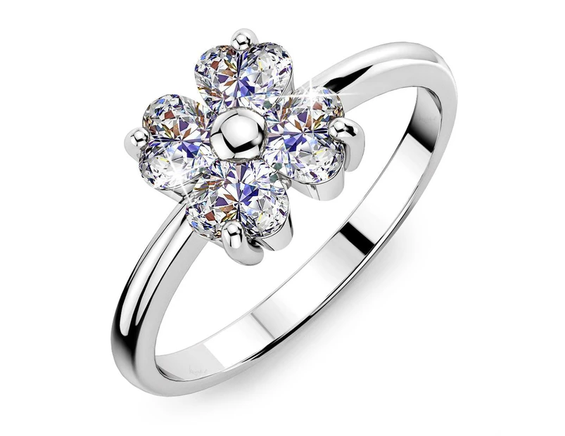 Dazzle Ring Embellished with Swarovski  crystals