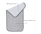 Changing Pad Liner Fashion Dustproof Bamboo Cotton Easily Wash Changing Table Cover Liners Daily Use - D