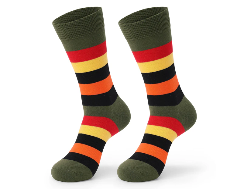 Egomilano Cotton Blend High Quality Socks - Multicolored - Size 9 -11