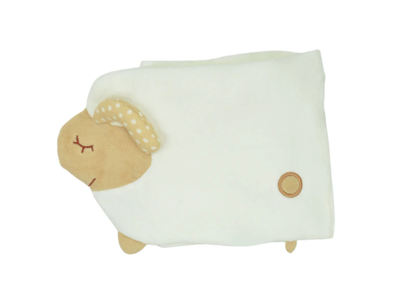 Infant Belly Protector Super Soft Warm-keeping Cotton Newborn Belly Navel Protection Belt Baby Supplies for Home- Sheep