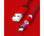 Centaurus 3A Magnetic USB Cable Fast Charging Type-C Micro-USB Round Cord for Mobile Phone- Micro USB Charge Plug Only