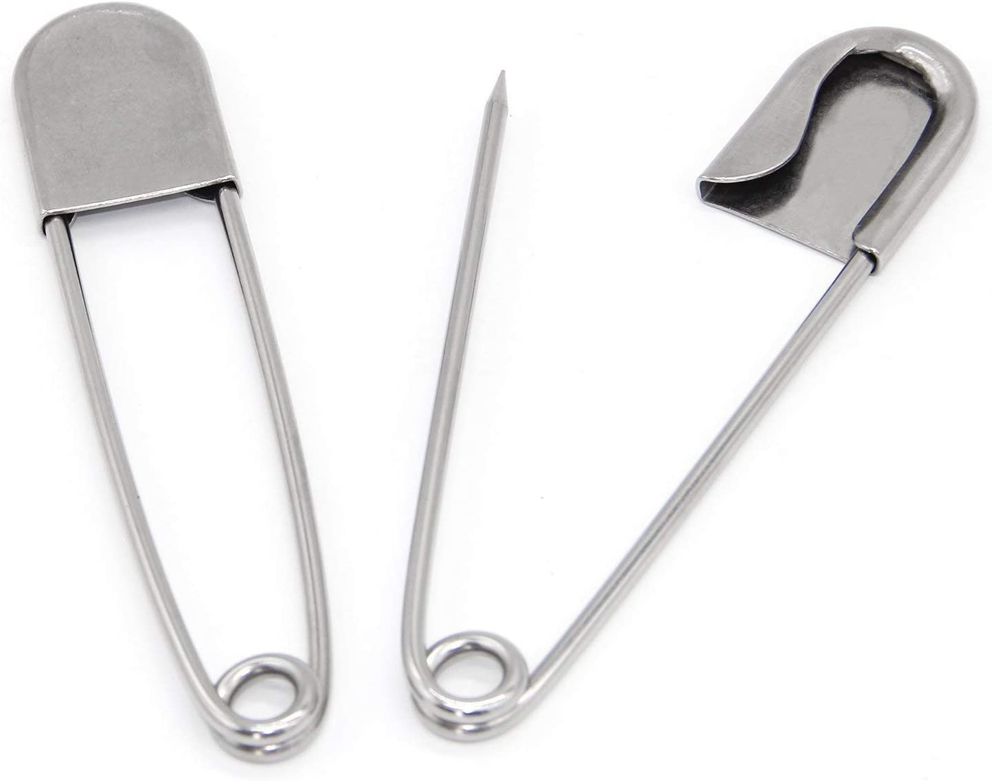 Tool Gadget Large Safety Pins,5 Inch Safety Pins,10pcs Stainless