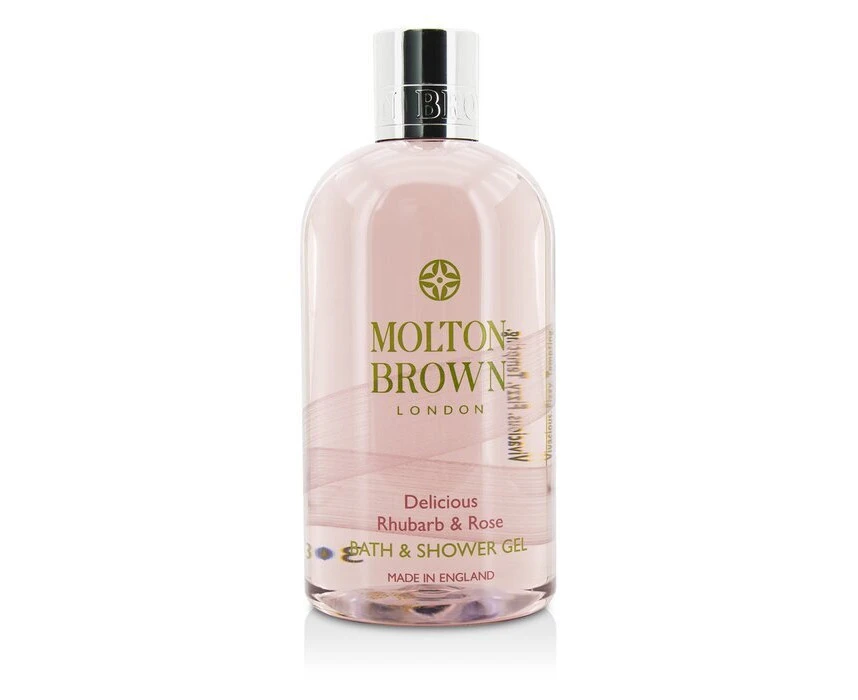 Molton Brown Delicious Rhubarb & Rose Bath & Shower Gel 300ml/10oz