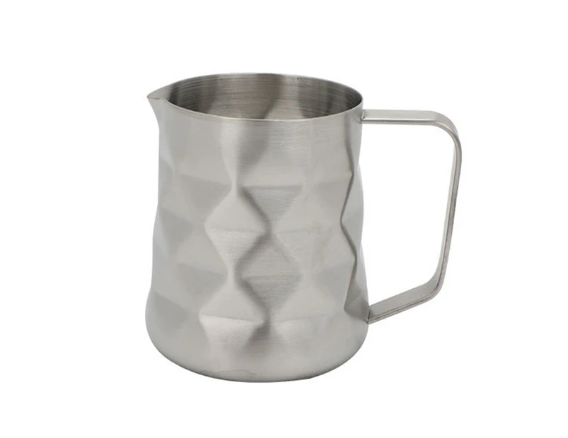 350/600ml Stainless Steel Coffee Espresso Latte Milk Foam Frothing Pitcher Cup-600ML