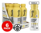 Tonik Pro Premium RTD Protein Shake Box 6x375mL - Vanilla