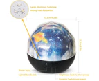 Children'S Nightlight Projector - 360 Degree Rotating Star Universe Projector Can Rotate, With 5 Movies And 4 Modes.