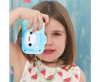 Cartoon Mini Children's Digital Camera - Blue + 32G Memory Card