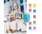 Children's DV Camera - Blue + 32G High Speed Card.The best birthday gift toys compatible with toddlers and children with screen cameras