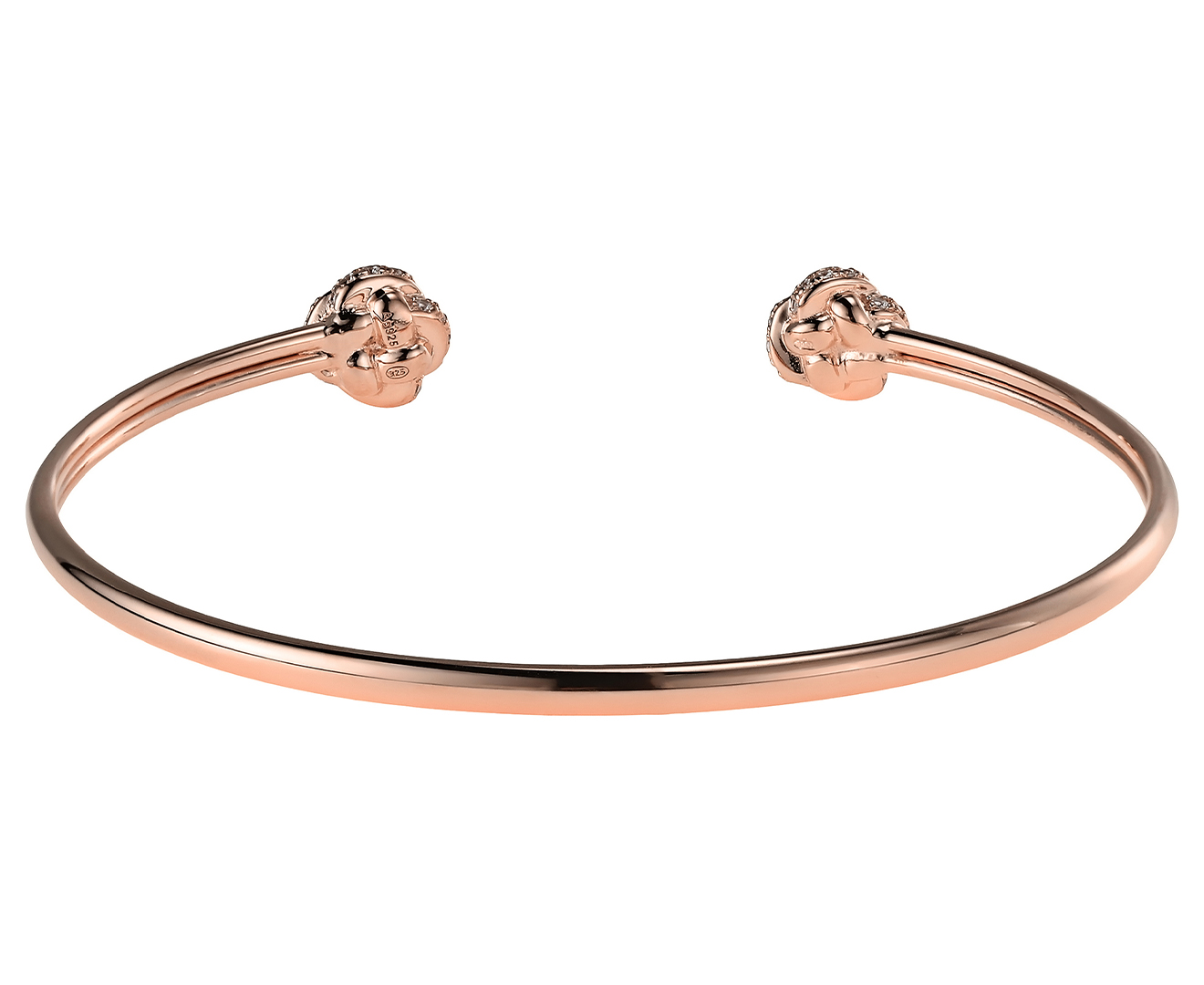 Emporio Armani EG3538221 Bangle Bracelet - Rose Gold | M.catch.com.au