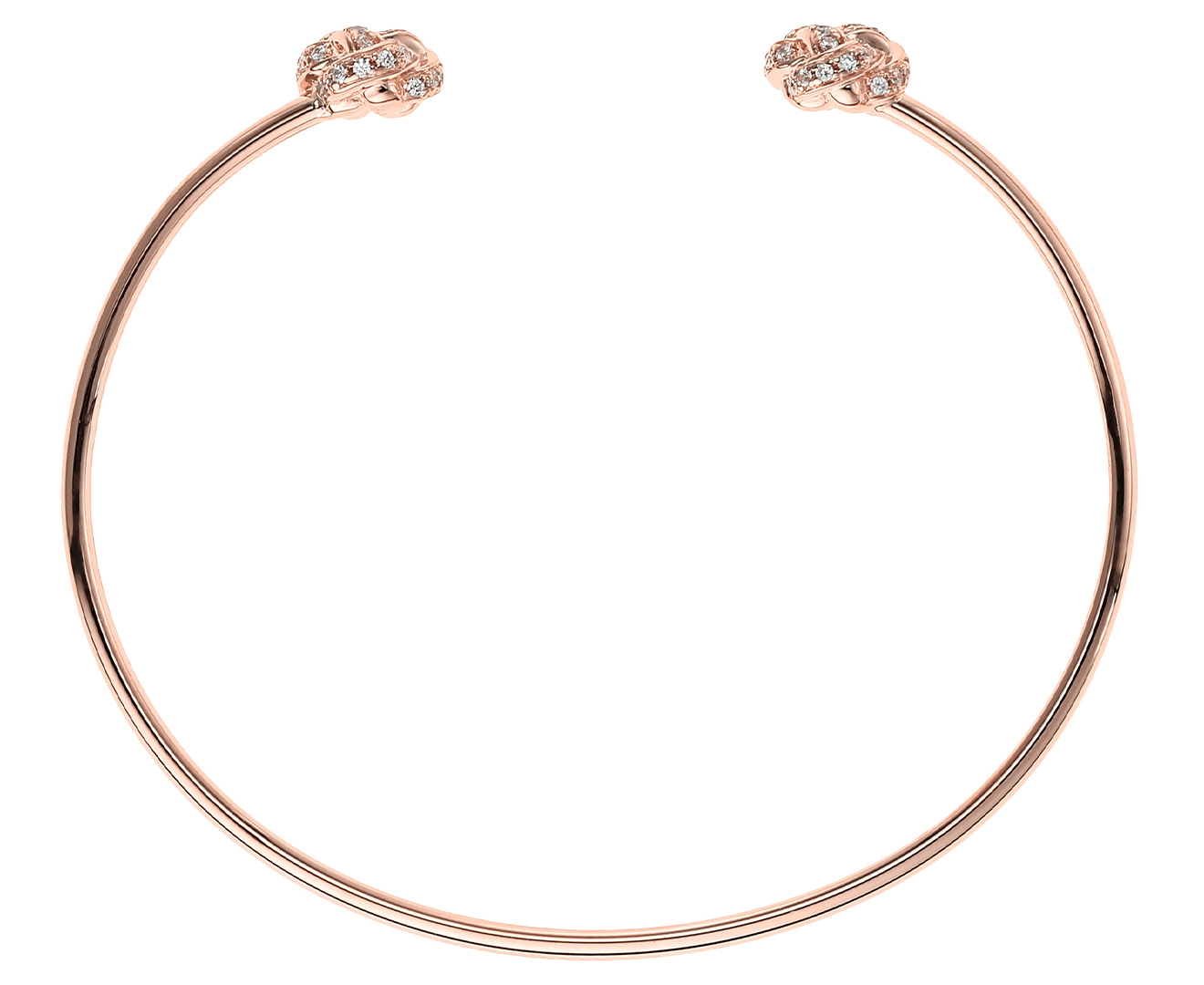 Emporio Armani EG3538221 Bangle Bracelet - Rose Gold | M.catch.com.au