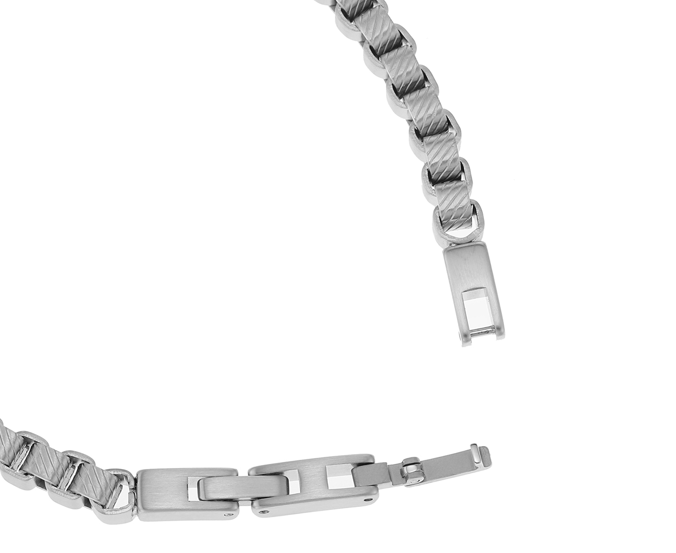 Emporio Armani EGS2923040 Curb Chain Bracelet - Silver | M.catch