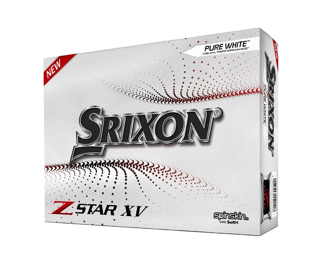 2021 Srixon Z Star XV Pure White Golf Balls 1 Dozen