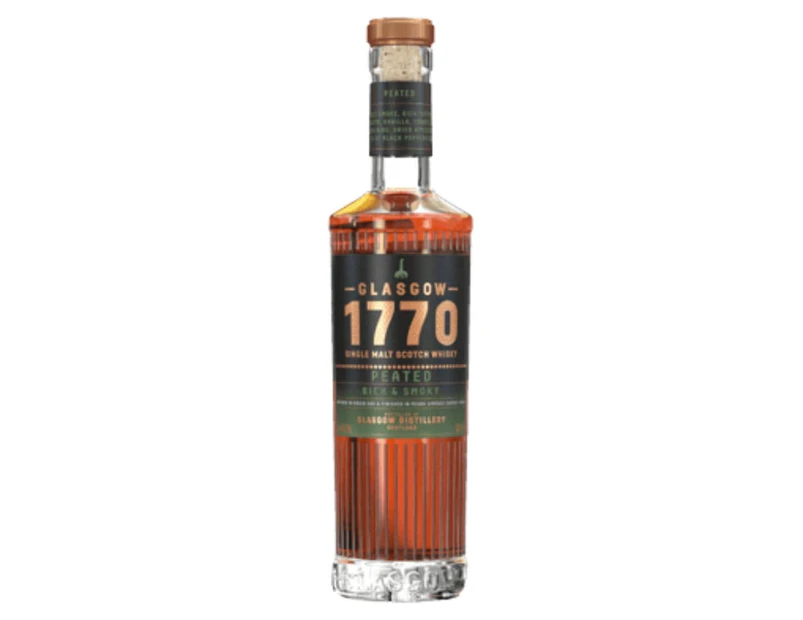 Glasgow 1770 Peated Single Malt Scotch Whisky 500ML