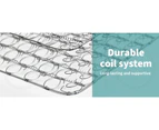 Dreamz Mattress Spring Coil Bonnell Bed Sleep Foam Medium Firm Double 13CM