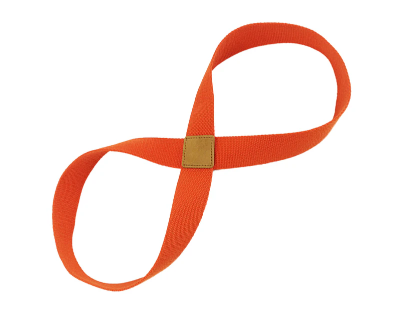 Figure 8 Yoga Rope Strap - Orange