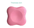 Comfortable Yoga Support Pad, Sports Balance Cushion for Protecting Knee, Ankle, Elbow - Pink