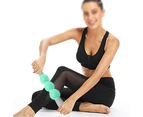 Muscle Roller Massage Legs,Back,Arms,Shoulders,Thigh Body Massager Massage Stick Spiky Trigger Point Relief Muscle Pain Stress - Green