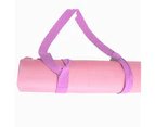 yoga mat sling, yoga mat strap - Pink