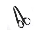 Yoga Mat Strap Sling, Adjustable and Durable Cotton Mat Carrier Available - Black