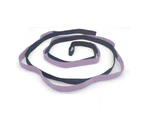 Stretching Strap -  Non-Elastic Yoga Strap - The  Home Workout Stretch Strap for Physical Therapy - Light Purple