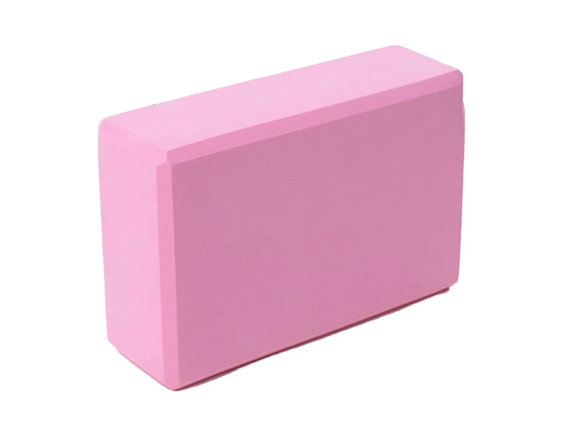 Yoga blocks for yoga, pilates, help with balance, flexibility, support and deepening poses - Light  pink